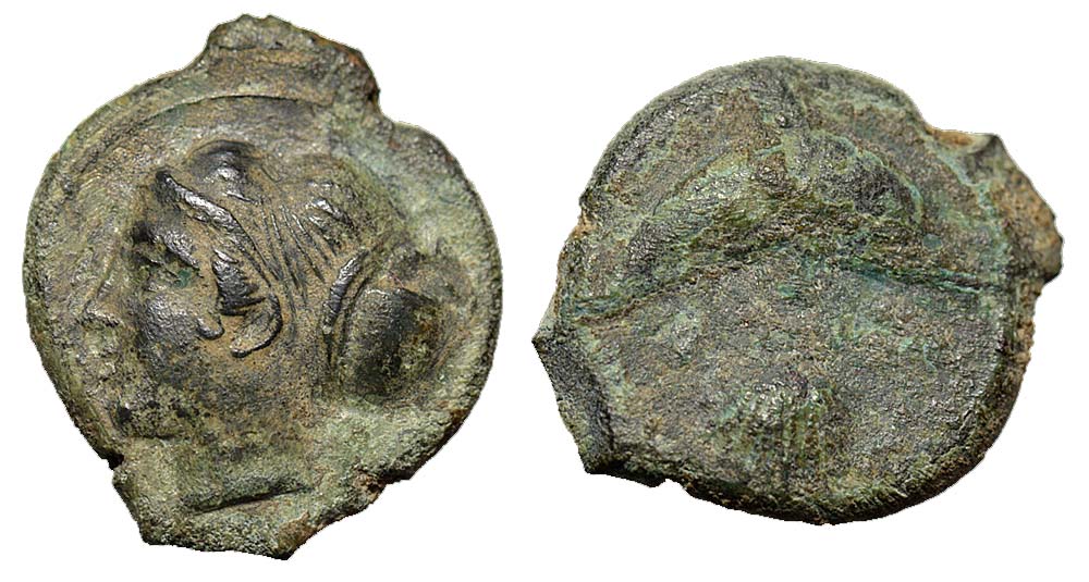 Ancient Greek Coins Sicily Syracuse Dionysios Bronze 