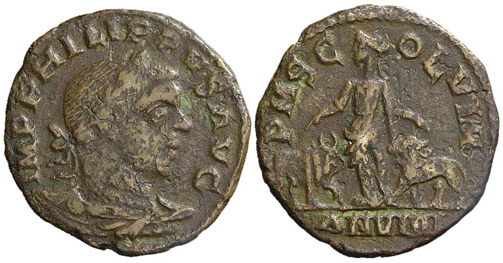 Ancient Roman provincial Moesia Philip Bronze 