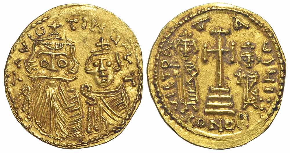Ancient Lombards Solidus Gold 