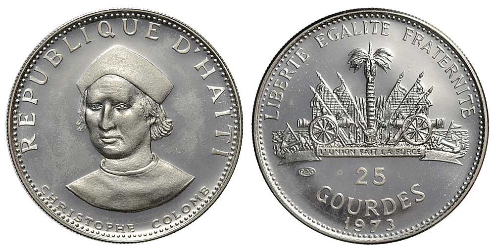 Haiti Republic Gourdes 1973 