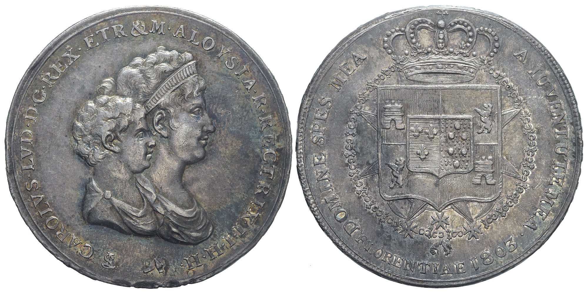 Italy Regional Mints Firenze Charles Louis 