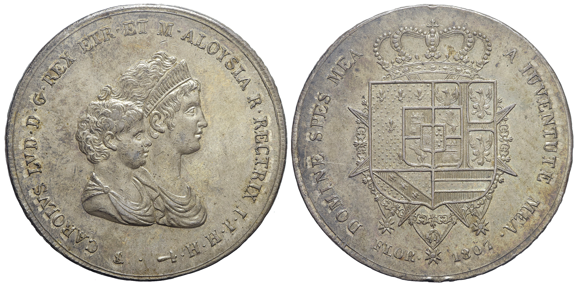 Italy Regional Mints Firenze Charles Louis 