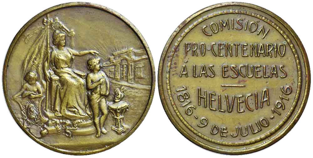 Medals Argentina Medal 1916 