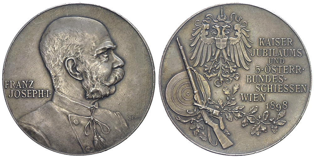 Medals Austria Franz Joseph Medal 1898 