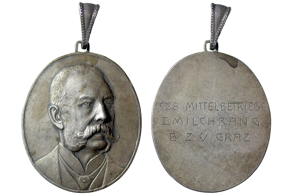 Medals Austria Republic Medal 1928 