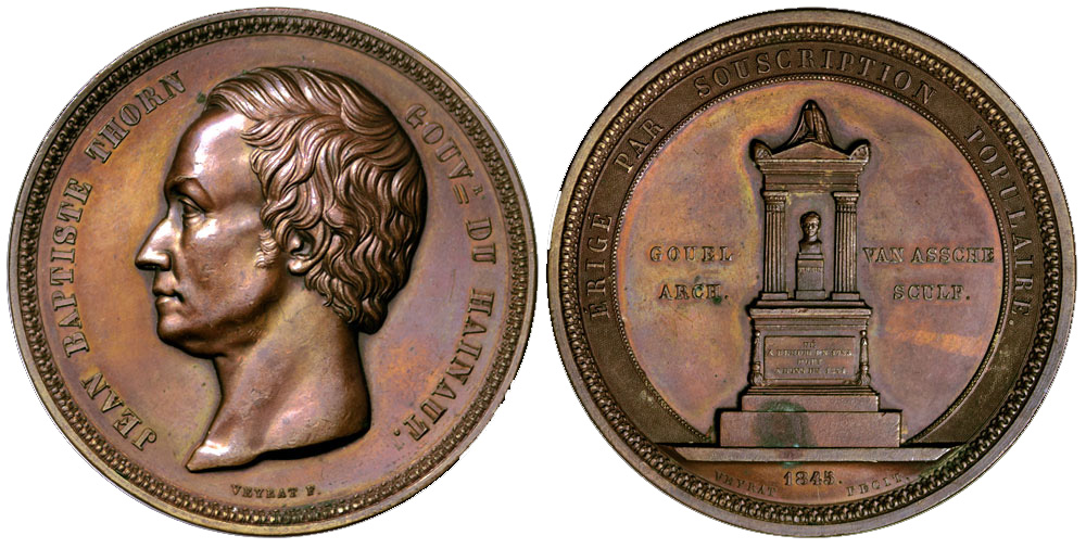 Medals Belgium Leopold Medal 1845 