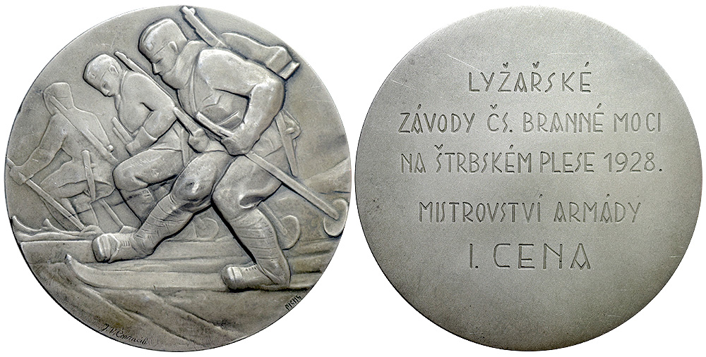 Medals Czechoslovakia Republic Medal 1928 