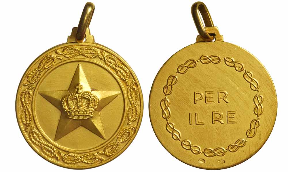 Medals Italy Republic Medal Gold 