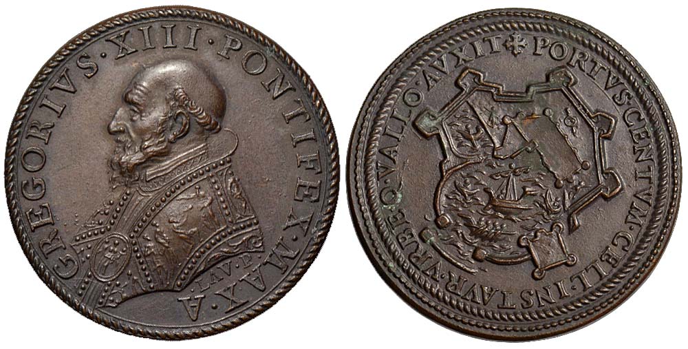 Medals Rome Gregory XIII Medal 1572 
