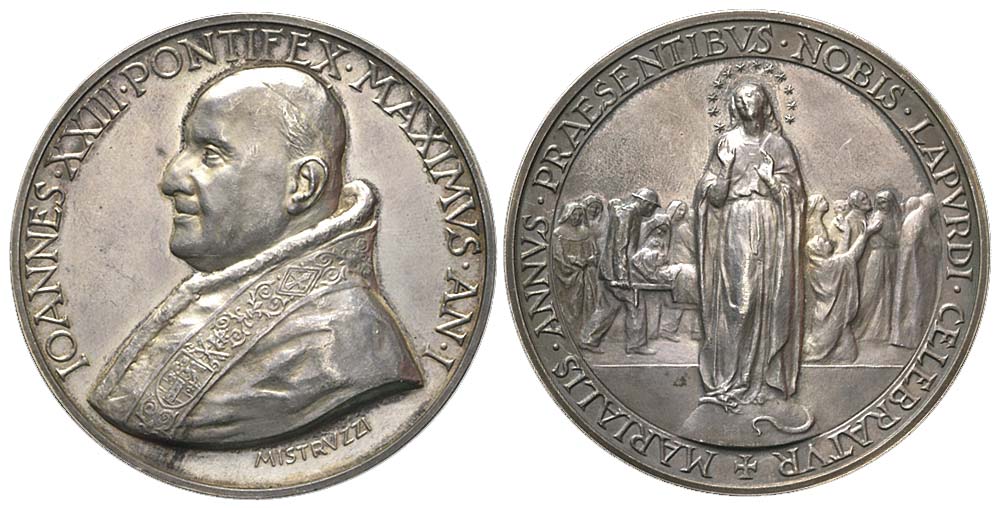 Medals Rome Johannes XXIII Medal 1958 