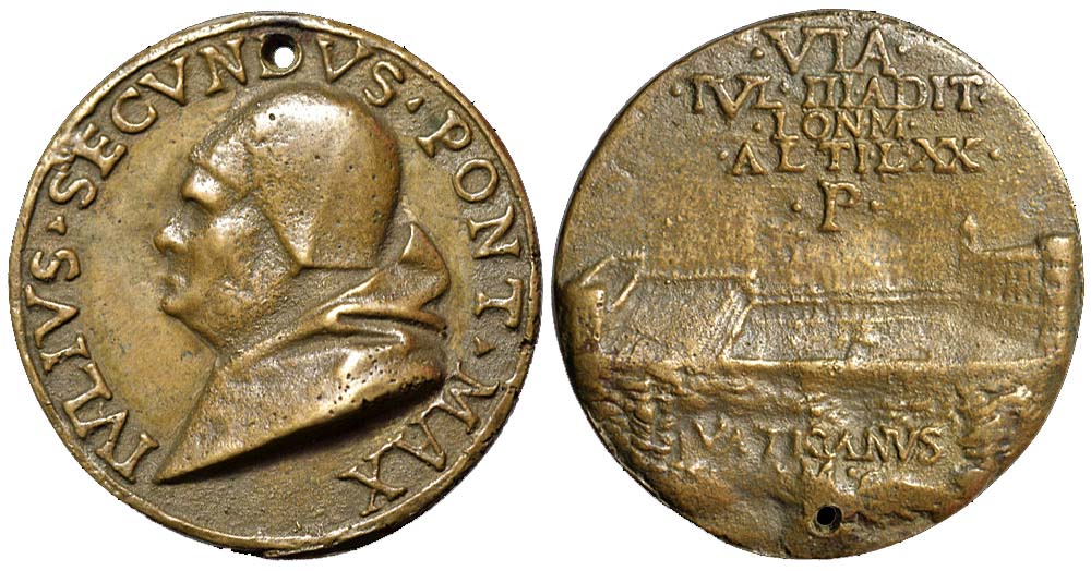 Medals Rome Julius Medal 1503 