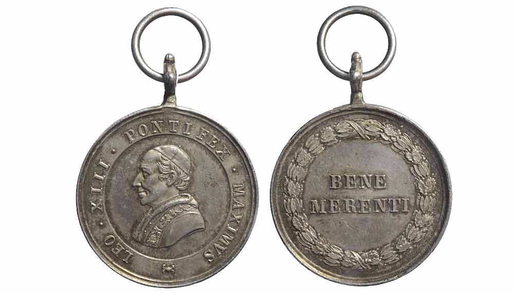 Medals Rome XIII Medal 1878 