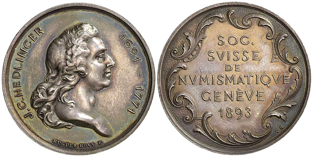 Medals Switzerland Medal 1893 