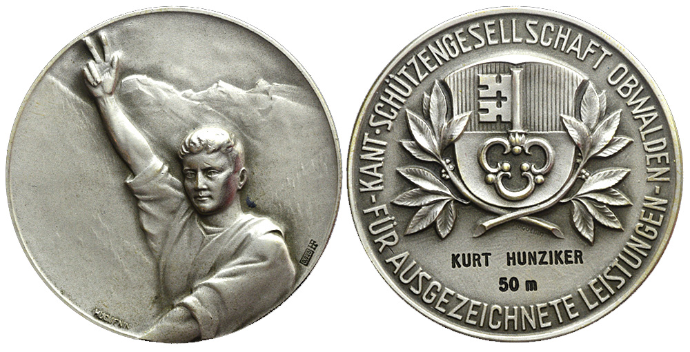 Medals Switzerland Obwalden Medal 