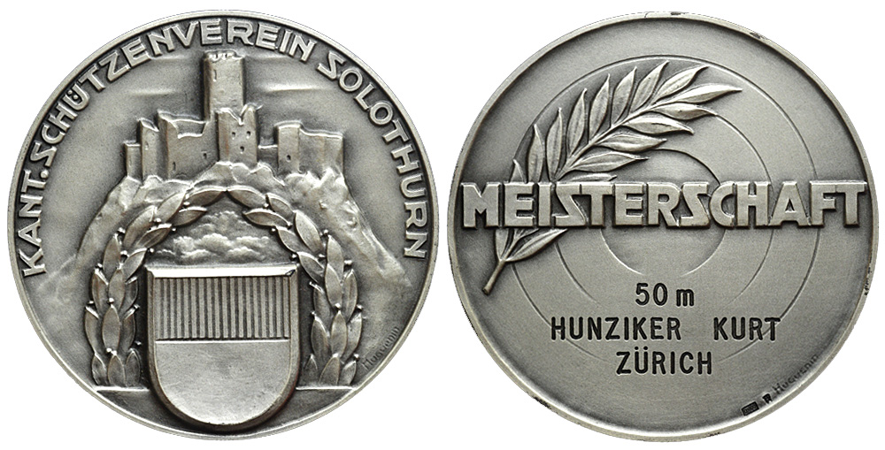 Medals Switzerland Solothurn Medal 