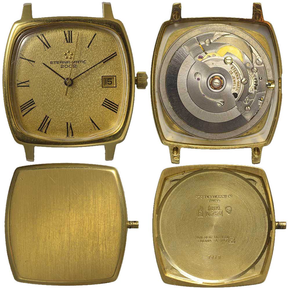 Miscellaneous Watch Eterna Watch Gold 