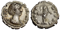 Ancient-Roman-Empire-Diva-Faustina-senior-Denarius-ND-AR