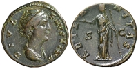 Ancient-Roman-Empire-Diva-Faustina-senior-Sestertius-ND-AE