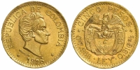 Colombia-Republic-Pesos-1926-Gold