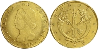 Colombia-Republic-of-Colombia-Escudos-1835-Gold