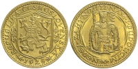 Czechoslovakia-Republic-Dukat-1926-Gold