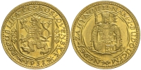 Czechoslovakia-Republic-Dukat-1931-Gold