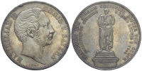 Germany-Bavaria-Maximilian-II-Thaler-1848-AR