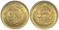 Iran-Mohammad-Reza-Shah-Pahlavi-1338-Gold