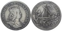 Italy-A-Regional-Mints-Livorno-Cosimo-III-de-Medici-Tollero-1683-AR