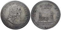 Italy-A-Regional-Mints-Livorno-Cosimo-III-de-Medici-Tollero-1707-AR