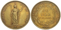 Italy-A-Regional-Mints-Milano-Revolutionary-Provisional-Government-Lire-1848-Gold