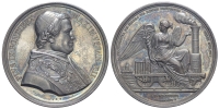 Medals-Rome-Pius-IX-Medal-1857-AR
