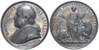 Medals-Rome-Pius-IX-Medal-1861-AR