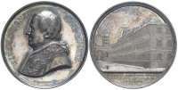 Medals-Rome-Pius-IX-Medal-1866-AR