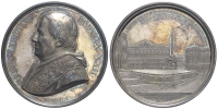 Medals-Rome-Pius-IX-Medal-1867-AR