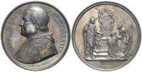 Medals-Rome-Pius-IX-Medal-1871-AR