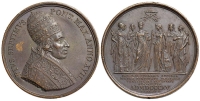 Medals-Rome-Pius-VII-Medal-1815-AE