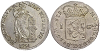 Netherlands-Westfriesland-Gulden-1791-AR