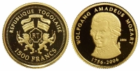 Togo-Republic-Francs-2006-Gold