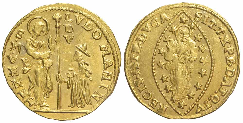 Italy Regional Mints Venezia Lodovico Manin Zecchino 