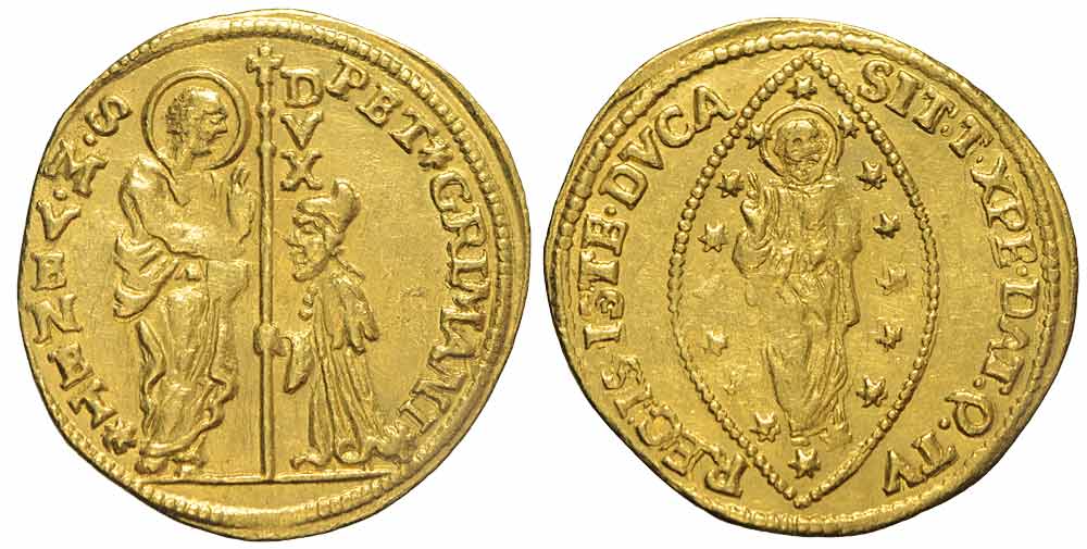 Italy Regional Mints Venezia Pietro Grimani Zecchino 