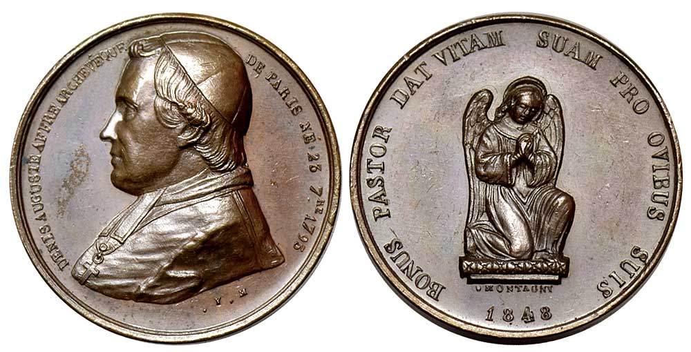 Medals France Second Republic Medal 1848 