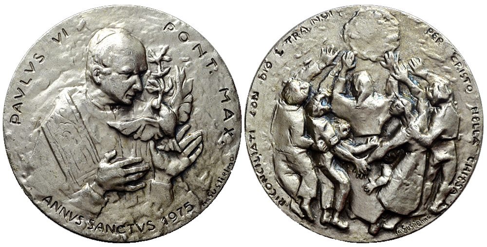 Medals Rome Paul Medal 1975 