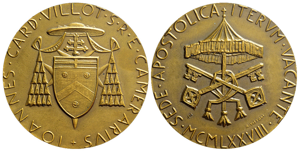 Medals Rome Sede Vacante Medal 1978 