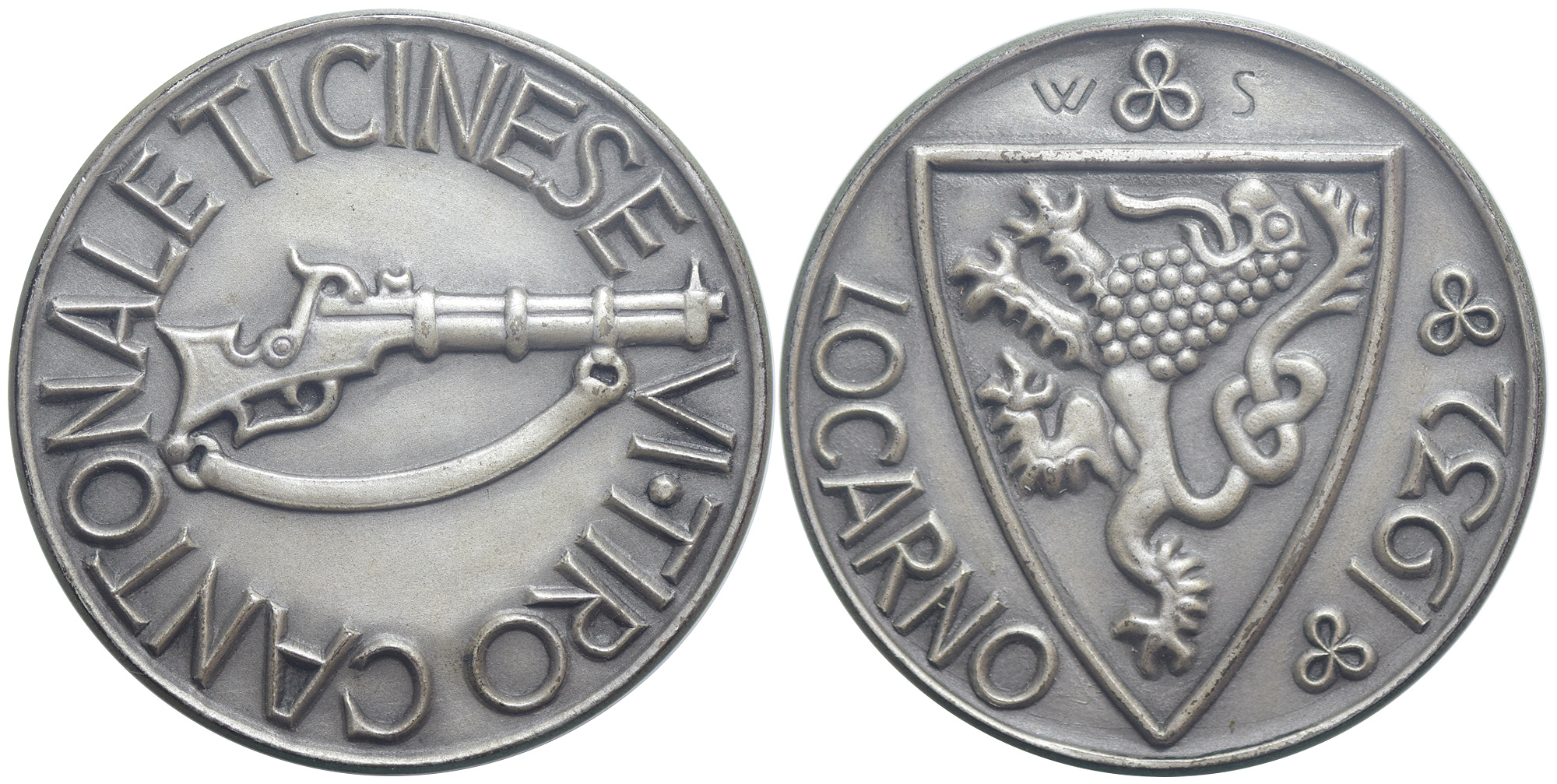Medals Switzerland Ticino Medal 1932 