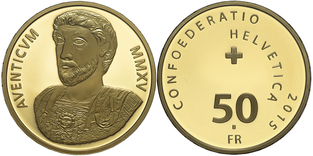 Switzerland Commemorative Coinage Francs 2015 Gold 