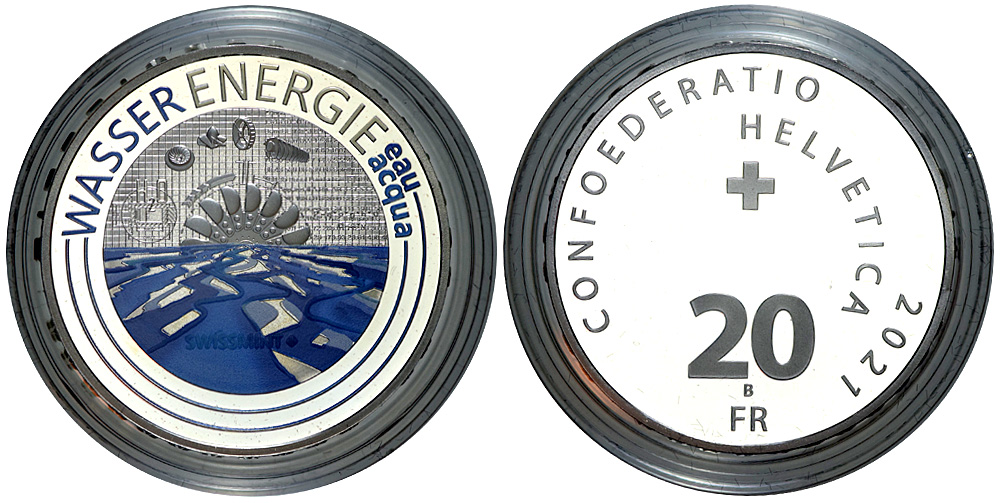 Switzerland Commemorative Coinage Francs 2021 