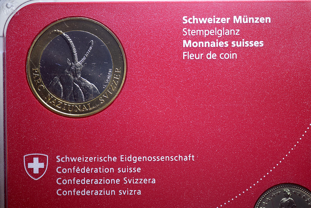 Switzerland Confoederatio Helvetica 2007 CuNi 