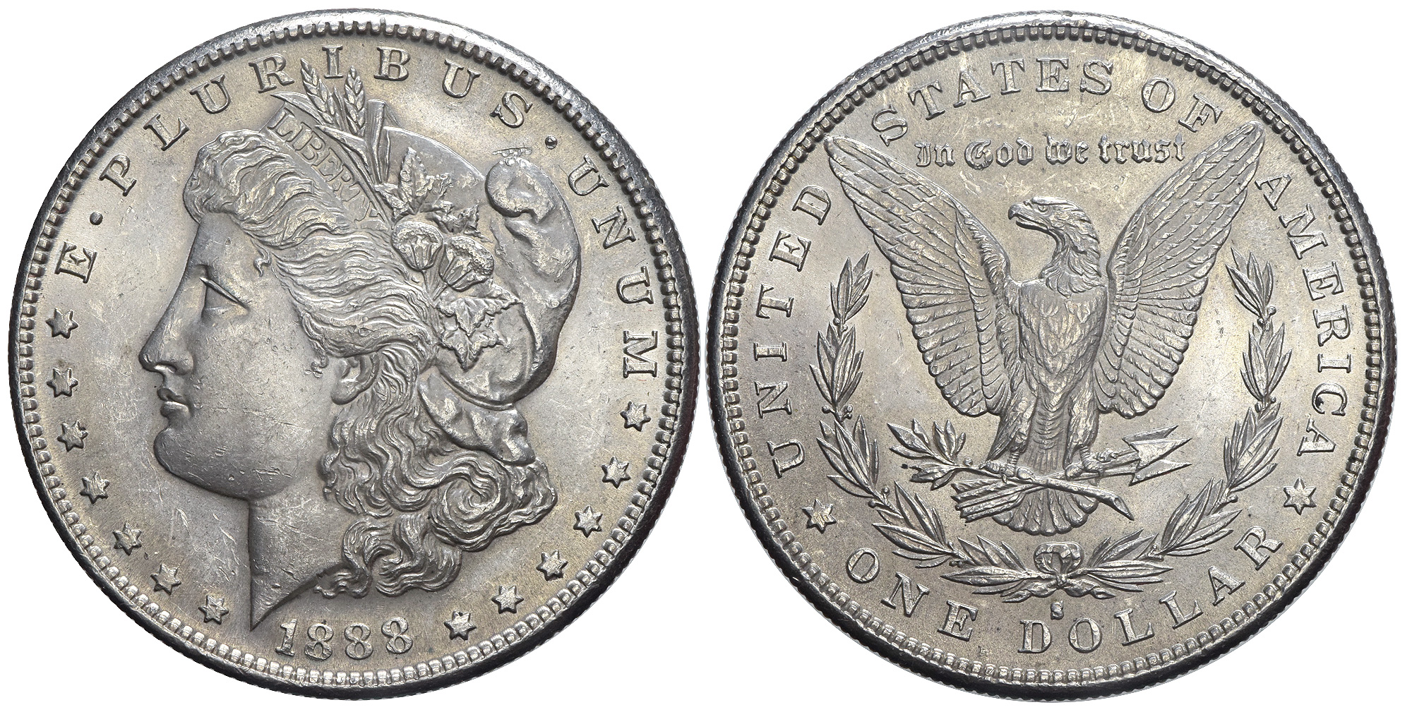 United States Dollar 1888 