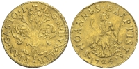 Italy-A-Regional-Mints-Firenze-Giovanni-Gastone-I-Zecchino-1724-Gold